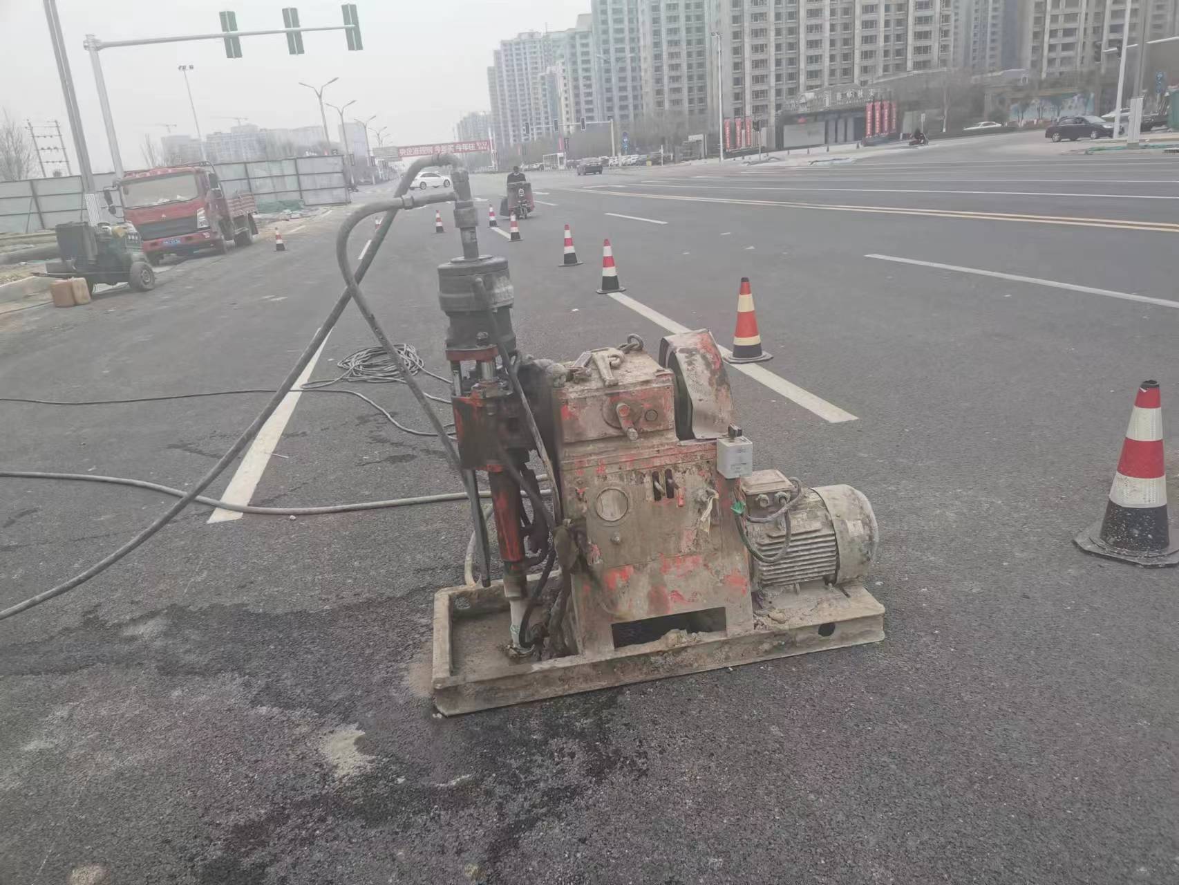 白碱滩路基注浆